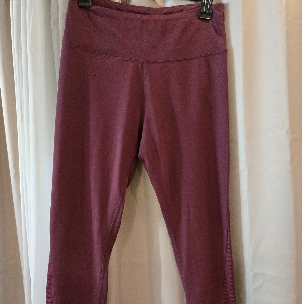 MPG Burgundy Active Leggings
